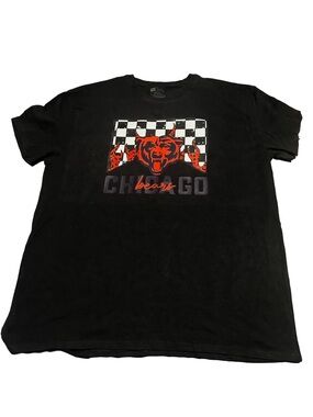 Chicago Bears Black Graphic Short-Sleeve Tee